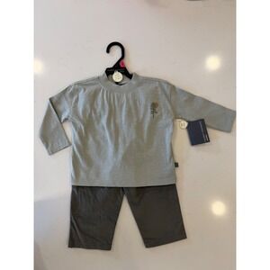 Modern Moments by Gerber Boys 18M Adventure Top and Corduroy Pants Set Toddler